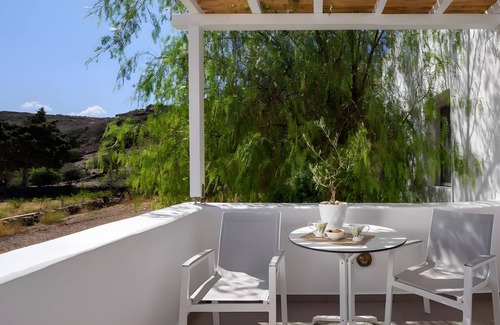 Psathi Maison | Appartement 'Katoikia No5 Ground Floor 45 Square' avec vue sur les montagnes, Wi-Fi et climatisation