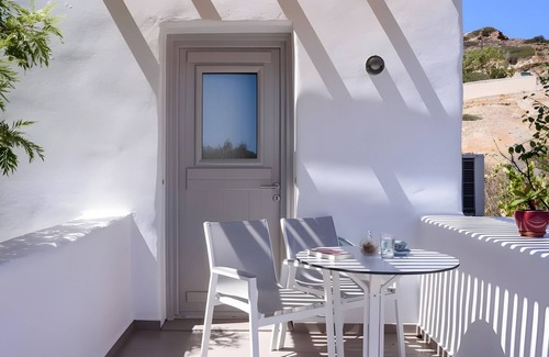 Psathi Maison | Appartement 'Katoikia No6 Ground Floor 45 Square' avec vue sur les montagnes, Wi-Fi et climatisation