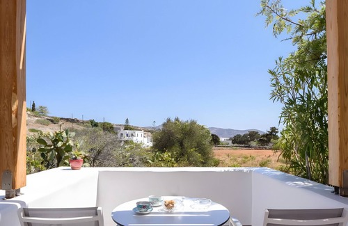 Psathi Maison | Appartement 'Katoikia No6 Ground Floor 45 Square' avec vue sur les montagnes, Wi-Fi et climatisation