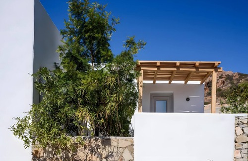 Psathi Maison | Appartement 'Katoikia No6 Ground Floor 45 Square' avec vue sur les montagnes, Wi-Fi et climatisation