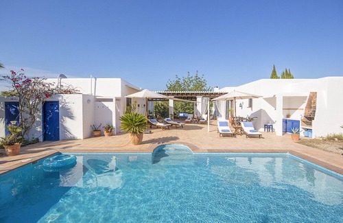 Santa Eulalia del Rio Maison | Appartement avec beau jardin et piscine