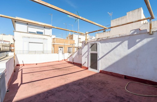 Sant Carles de la Rapita Appartement | Appartement 'Estela' avec terrasse privée, Wi-fi balcon et climatisation