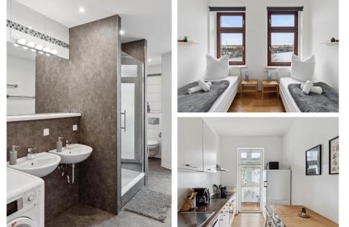 Ost Appartement | Apartment für 13 Gäste, 5 Schlafzimmer, 2 Bäder, 2 Loggia's, Leipzig Zentrum Ost