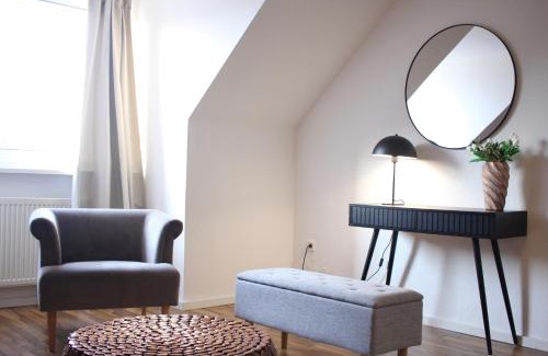 Hamm Appartement | Apartment für 7 I 2 Min bis Hbf I Smart TV I WiFi I modern