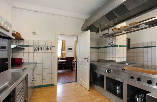 Temmen-Ringenwalde Appartement | Appartement 'Ferienwohnung Hof Luisenau Seeweide' avec jardin privé et Wi-Fi