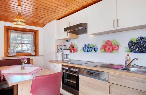 Furtwangen Appartement | Apartment 'Feldbergblick' with Mountain View, Shared Garden and Wi-Fi