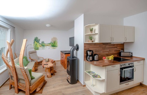 Neuendorf Appartement | Appartement 'Ferienwohnung Fliess' avec terrasse privée et Wi-Fi