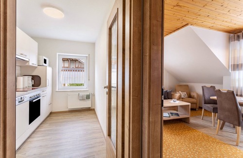 Schwalefeld Appartement | Appartement 'Ferienwohnung Typ 1' avec vue sur la montagne, terrasse partagée et Wi-Fi