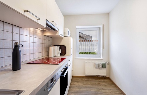 Schwalefeld Appartement | Appartement 'Ferienwohnung Typ 1' avec vue sur la montagne, terrasse partagée et Wi-Fi