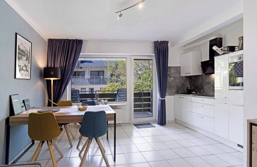 Stryck Appartement | Appartement 'Ferienwohnung Schanze Willingen' avec jardin partagé, balcon et Wi-Fi