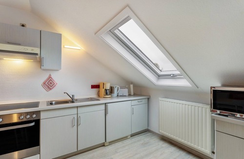 Stryck Appartement | Appartement 'Ferienwohnung 3' avec jardin partagé, balcon et Wi-Fi