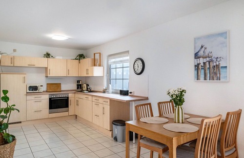 Gro Kussewitz Appartement | Appartement 'Ferienwohnung An Der Haferkoppel' avec terrasse privée et Wi-Fi