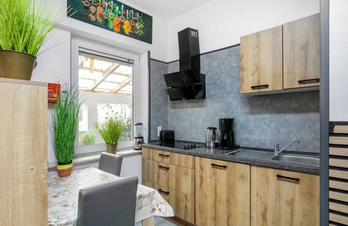 Kloster Lehnin Appartement | Appartement 'Ferienwohnung Ostsee' avec terrasse partagée, Wi-Fi et climatisation
