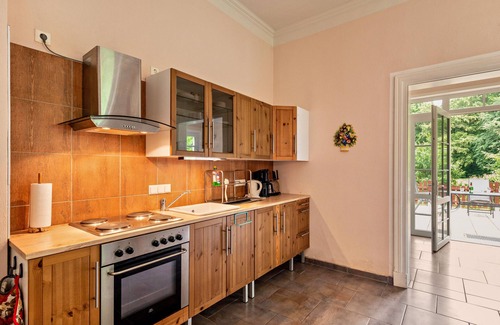 Krakow am See Appartement | Appartement 'Ferienwohnung 10 - Barrierefrei' avec terrasse privée et jardin partagé