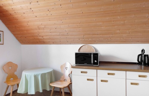 Ebenweiler Appartement | Appartement 'Ferienwohnung Im Rosengarten' avec balcon et Wi-Fi