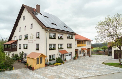 Unadingen Appartement | Appartement 'Ferienwohnung Gauchach' avec jardin partagé, balcon et Wi-Fi