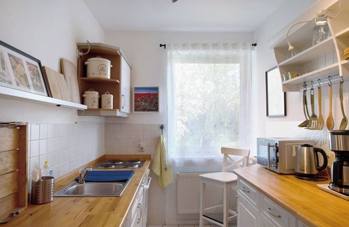 Nienhagen Appartement | Appartement 'Ferienwohnung 'alte Schule'' avec terrasse privée et Wi-Fi