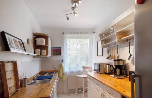 Nienhagen Appartement | Appartement 'Ferienwohnung 'alte Schule'' avec terrasse privée et Wi-Fi