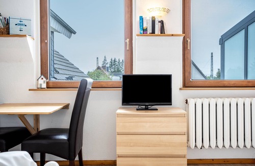 Franken Siedlung Appartement | Appartement 'Ferienwohnung Relax' avec terrasse privée, jardin privé et Wi-Fi