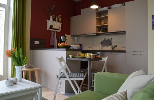 Old Town Appartement | Appartement 'Ferienwohnung Truding' avec balcon et Wi-Fi