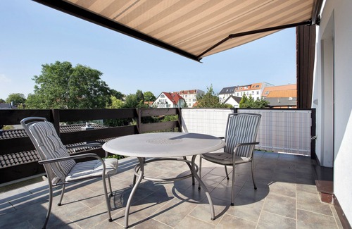 Stralsund Appartement | Appartement 'Ferienwohnung Spallholtz' avec balcon et Wi-Fi