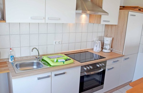 Altefaehr Appartement | Appartement 'Ferienwohnung Sundblick' avec vue sur le lac, terrasse partagée et Wi-Fi