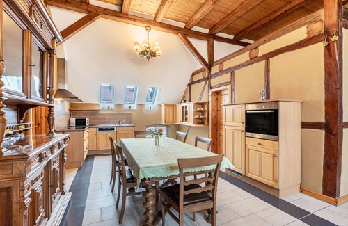 Krostitz Appartement | Appartement 'Ferienwohnung Nr 6 Eiche' avec jardin partagé et Wi-Fi
