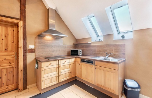 Krostitz Appartement | Appartement 'Ferienwohnung Nr 6 Eiche' avec jardin partagé et Wi-Fi