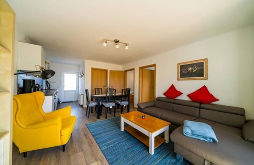Borkum Appartement | Appartement 'Ferienwohnung Austernfischer' avec vue sur la mer, terrasse privée et Wi-Fi