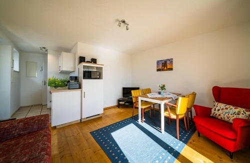 Borkum Appartement | Appartement 'Ferienwohnung Sanddorn' avec terrasse privée et Wi-Fi