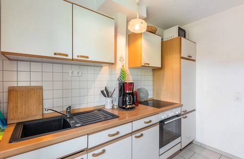 Marburg Appartement | Appartement 'Ferienwohnung Amselstraße' avec terrasse privée, jardin partagé et Wi-Fi