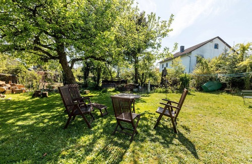 Marburg Appartement | Appartement 'Ferienwohnung Amselstraße' avec terrasse privée, jardin partagé et Wi-Fi