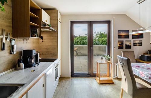 Surwold Appartement | Appartement 'Ferienwohnung Bodenstein' avec terrasse privée et Wi-Fi