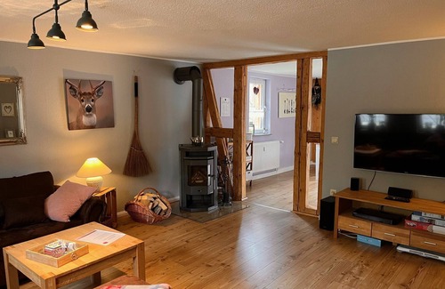 Tanne Appartement | Appartement 'Ferienwohnung Hexenstube 2' avec balcon et Wi-Fi