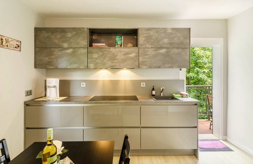 Idafehn Appartement | Appartement 'Fewo2 Seelter Uutkiek Saterland' avec terrasse privée, jardin partagé et Wi-Fi