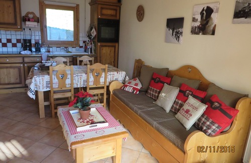 Bisanne 1500 Appartement | SUPERBE APPARTEMENT LES SAISIES BISANNE 1500 avec WIFI, Parking, piscine
