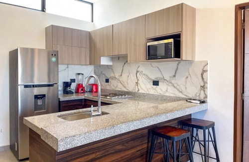 Zona Dorada Appartement | Apartment for 7 people with pool on the 3rd floor