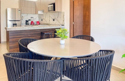 Zona Dorada Appartement | Apartment for 7 people with pool on the 3rd floor