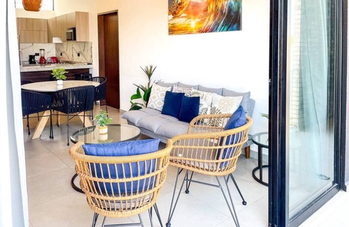 Zona Dorada Appartement | Apartment for 7 people with pool on the 3rd floor