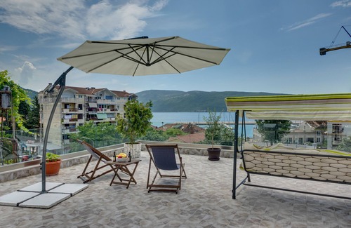 Meljine Appartement | Appartement pour les familles avec vue sur la mer à Herceg Novi