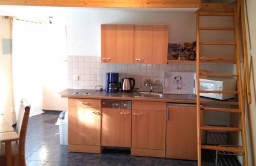 Putbus Appartement | Apartment for max. 5 people in nature and yet central garden and pool