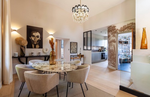 Chateauneuf-le-Rouge Appartement | Luxueux Appartement Dans Chateau à Aix en Provence avec Wi-Fi et climatisation