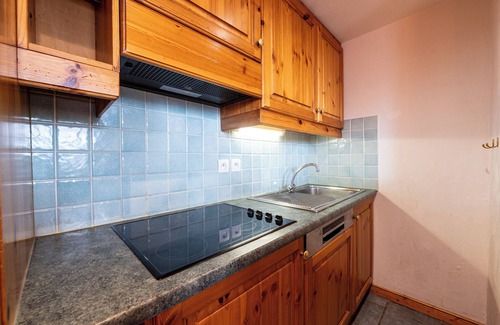 Plagne Villages Appartement | Appartement "Résidence Aspen" avec vue sur la montagne, jardin privé et balcon