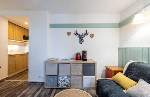 Plagne 1800 Appartement | Appartement 'Séjour À La Montagne - Éperviere' avec vue sur la montagne, piscine partagée et balcon