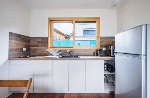 La Cote-dʼAime Appartement | Apartment 'La Côte D'Aime 44m2' with Mountain View, Shared Terrace and Wi-Fi