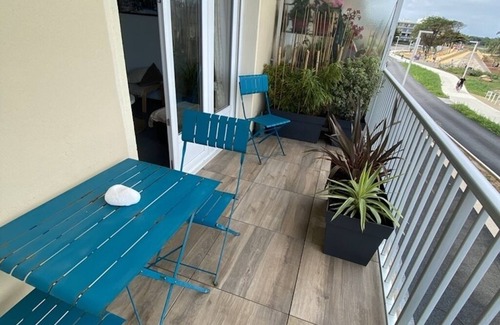 Saint-Brevin-les-Pins Appartement | Appartement 4 personnes avec 2 chambres - vue mer et centre ville à pied