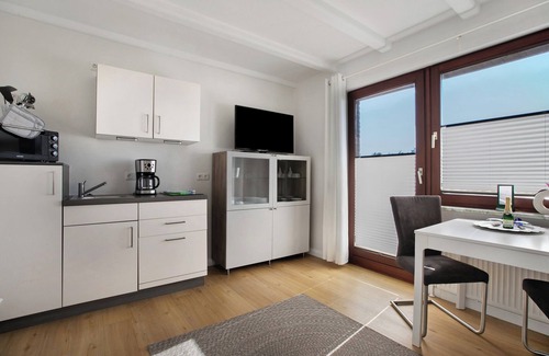 Meldorf Appartement | Appartement "Frieda 4" avec jardin partagé, balcon et Wi-Fi