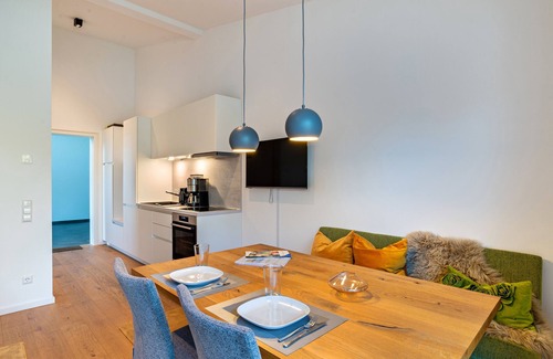 Conweiler Appartement | Appartement 'Frühling' avec piscine partagée, jardin partagé et Wi-Fi