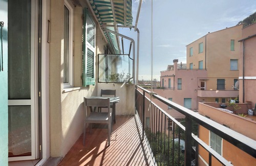 Cinque Terre Appartement | Appartement 'Gaia' avec vue sur mer, balcon et climatisation