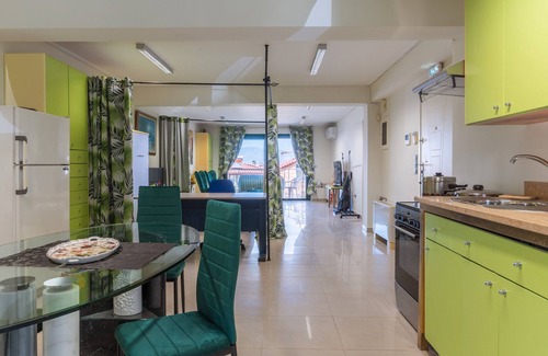 Galatsi Appartement | Apartment 'Galatsi Panorama 1' with Mountain View, Wi-Fi and Air Conditioning